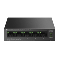TP-LINK LS105GP OMADA 5-Port Gigabit Desktop Unmanaged Switch with 4-Port PoE+